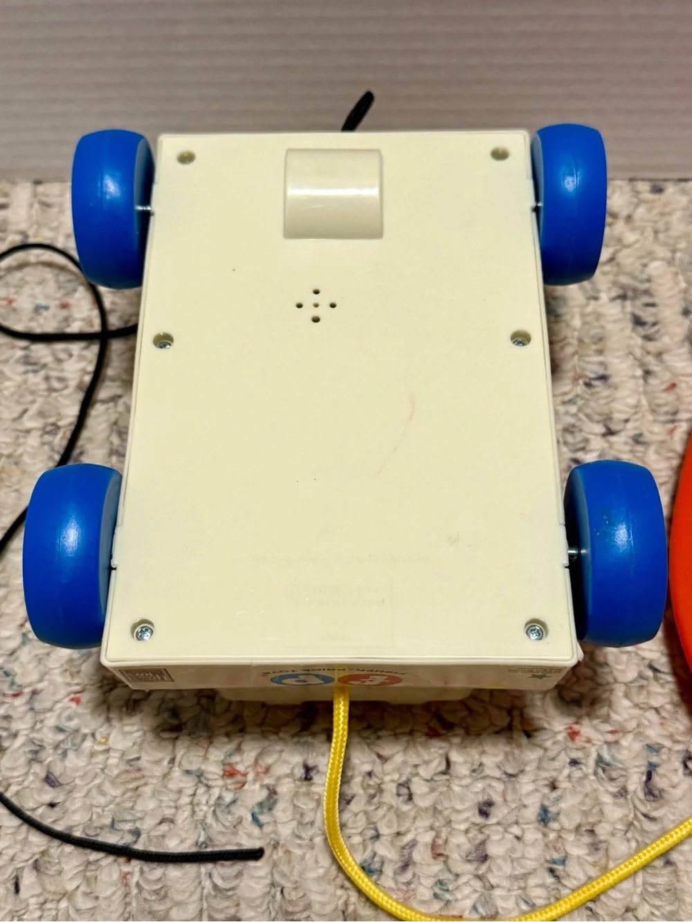 Vintage Fisher-Price Pull Toy Telephone Chatter Phone 2009 Mattel Classic